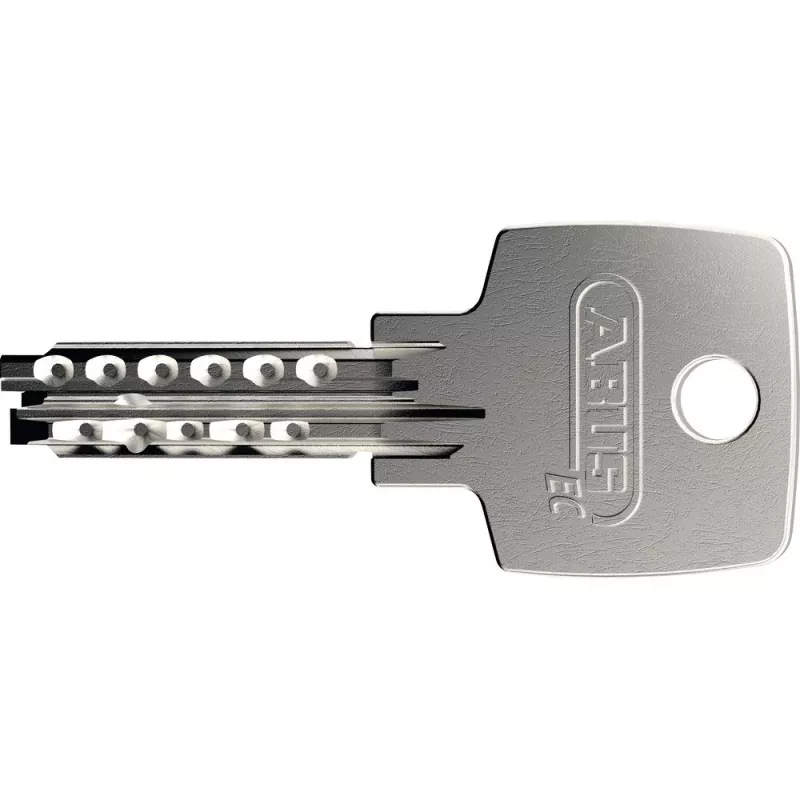 ABUS 96TI/50 Titalium Vorhängeschloss, unterschiedlich schließend, Aluminium, gehärteter Stahl