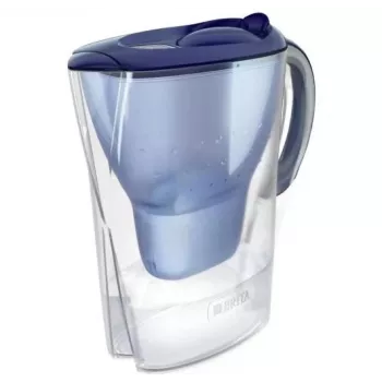 Wasserfilterkanne BRITA Marella 2,4 l mit 3 Pure Performance Kartuschen, Maxtra Pro, blau