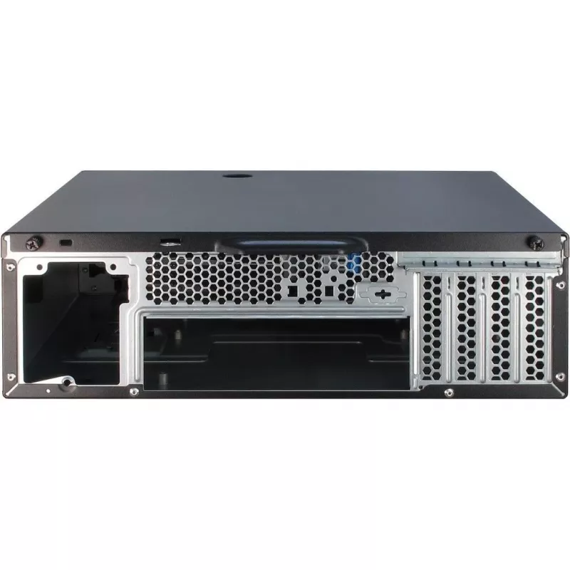 Inter-Tech IT-503 - SFF - Mini-ATX - kein Netzteil (TFX12V) - mattschwarz - USB/Audio (88881270)