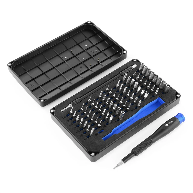iFixit Mako 64 Bit Driver Kit, Schraubendreher + faltbare Antistatik-Matte