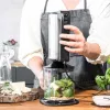 Gastroback 40983 Design Handmixer Pro, Schwarz/Silber