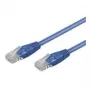 Wentronic Goobay CAT 6 Patchkabel, U/UTP, Blau, 5 m - CCA Kupfer-Mix (68417)