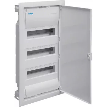Hager Volta VU48AT Unterputz-Verteilerschrank, 4 Reihen, 48 Module, IP30
