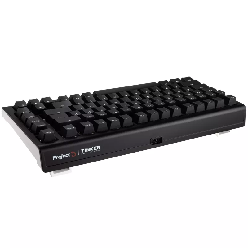 Ducky Tinker 75 Tastatur Gaming USB US Englisch Schwarz