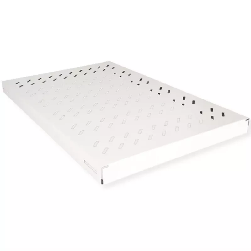 ROLINE 26.21.0277 19-Zoll-Fachboden, 1U, 770 mm Tiefe, 50 kg Traglast, Grau