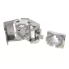 Alantec MB005-1 RJ45 Keystone-Modul, Cat.6A, STP, werkzeuglos, PoE+, 22-26 AWG