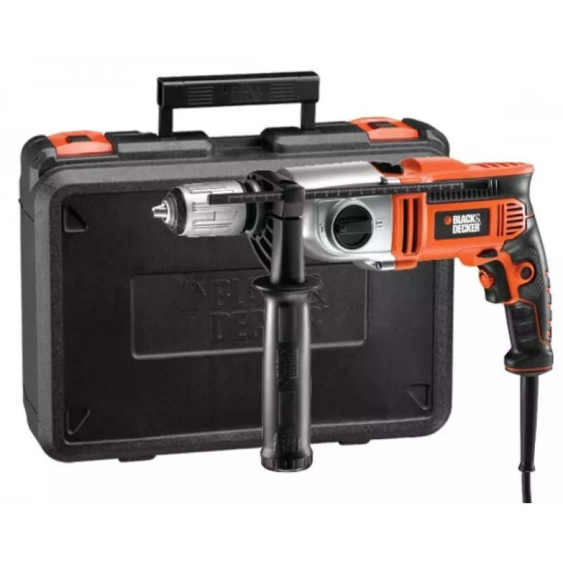 1100W 13mm BLACK+DECKER Schlagbohrmaschine