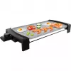 Tischgrill Tasty&Grill 3000 RockWater, Elektrische Grillplatte Holz, 2.600 Watt
