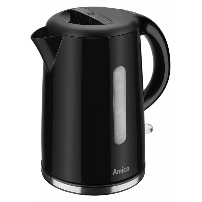 Amica KF1002 Wasserkocher, 1,7 L, Schwarz