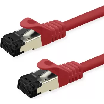 VALUE S/FTP Patchkabel Kat.8.1 LSOH Litze Rot - Netzwerk - CAT 8 (21.99.1811)