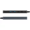 Hyper HyperDrive Flex HD4101BKGL 5-Port-USB-C-Hub (2x USB-A, 1x USB-C, 1x HDMI), schwarz