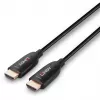 Lindy 38511 15 m Fibre-Optic-Hybrid HDMI 2.1 8K60 Kabel, AOC, HDMI-Stecker auf HDMI-Stecker, 4K120, Schwarz
