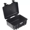 B&W outdoor.cases Type 4000 Hartschalenkoffer mit gepolstertem Trennwand-Set, schwarz, 4000/B/RPD
