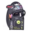 Flexi Black Design S 5 m Hunde-Automatikleine
