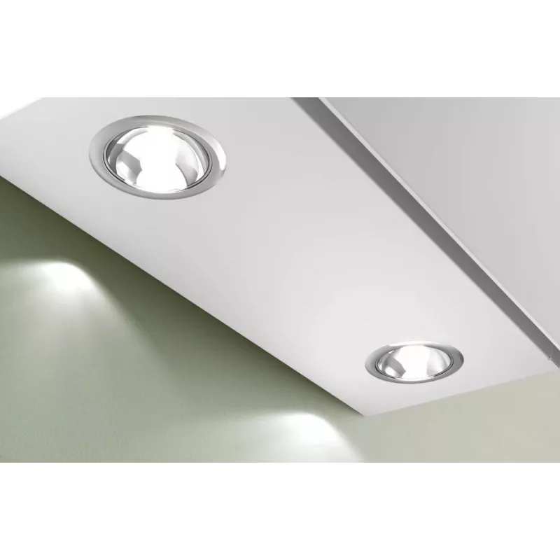 Wandhaube Bosch DWK65DK20, 590×325×690 mm, 550 m³/h, 3 Geschwindigkeiten, 62 dB, weiß, Aluminium-Fettfilter
