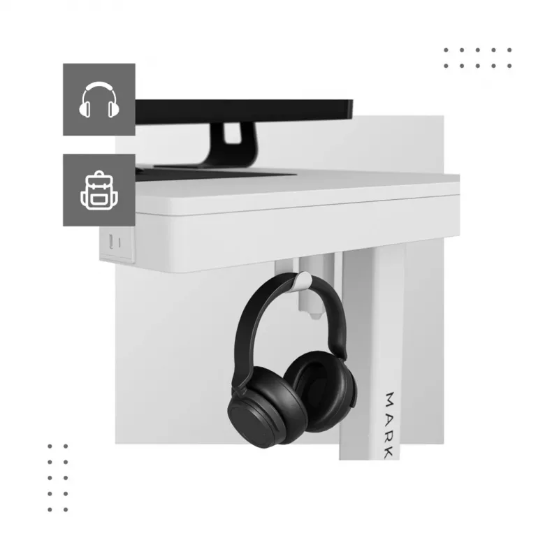 Elektrischer Schreibtisch MA-Leader 8.2 Weiß