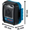 Bosch 1600A02GF1 Blau