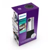 Philips PSE0550 SmartMeeting tragbare 4K-Videokonferenzkamera mit integriertem Mikrofon, 30 fps, USB, Schwarz/Silber