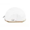 Brotkasten Maestro MR-1678G oval, Kunststoff und Bambus, 350×200×250 mm, verschiebbarer weißer Deckel