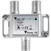 axing BAB 1-06P - Kabelsplitter - 5 - 1218 MHz - Grau - A - 6 dB - F