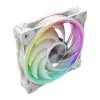 Akasa SOHO AR 120-mm-Gehäuselüfter mit adressierbarem RGB, weiß