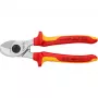 Knipex 95 16 165 Kabelschere isoliert, 165 mm