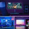 LED-Streifen Vention PAAWH 2 m USB 5V RGB mit IR-Fernbedienung, 30 LEDs, doppelseitiges Klebeband