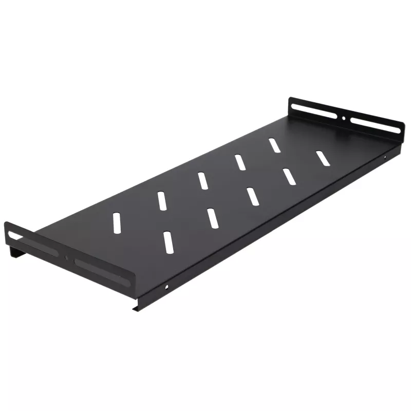 EXTRALINK LITE 9U 530X400 WANDMONTAGE-RACKSCHRANK, SCHWARZ, MIT ABLAGE