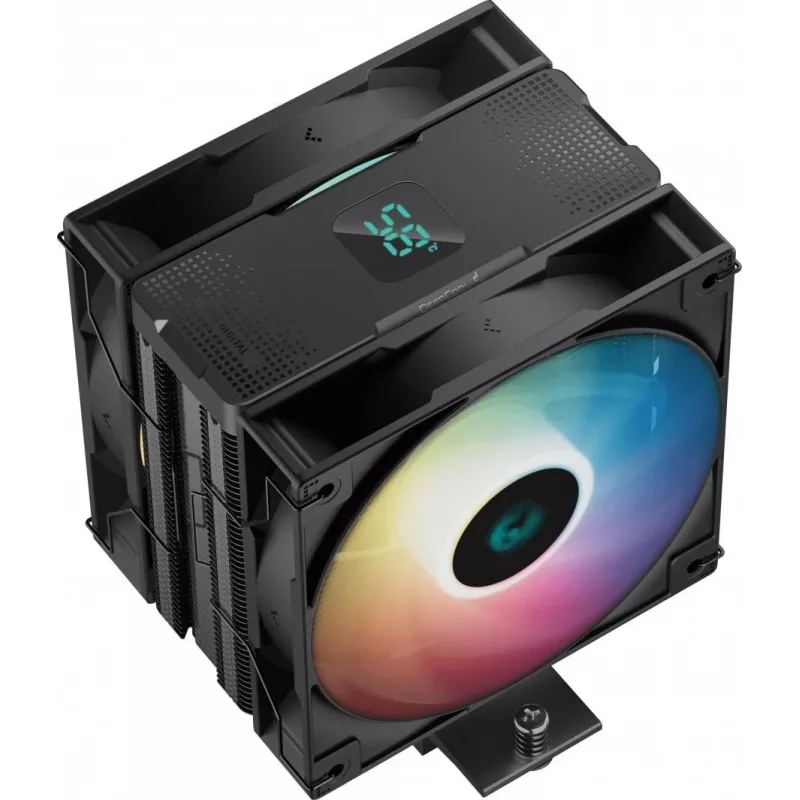 DeepCool AG400 Digital Plus Prozessor-Luftkühler 12 cm Schwarz 1 Stück