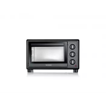 Elektrischer Minibackofen SEVERIN TO 2078 — 20 L Kapazität, 1600 W, schwarz, freistehend