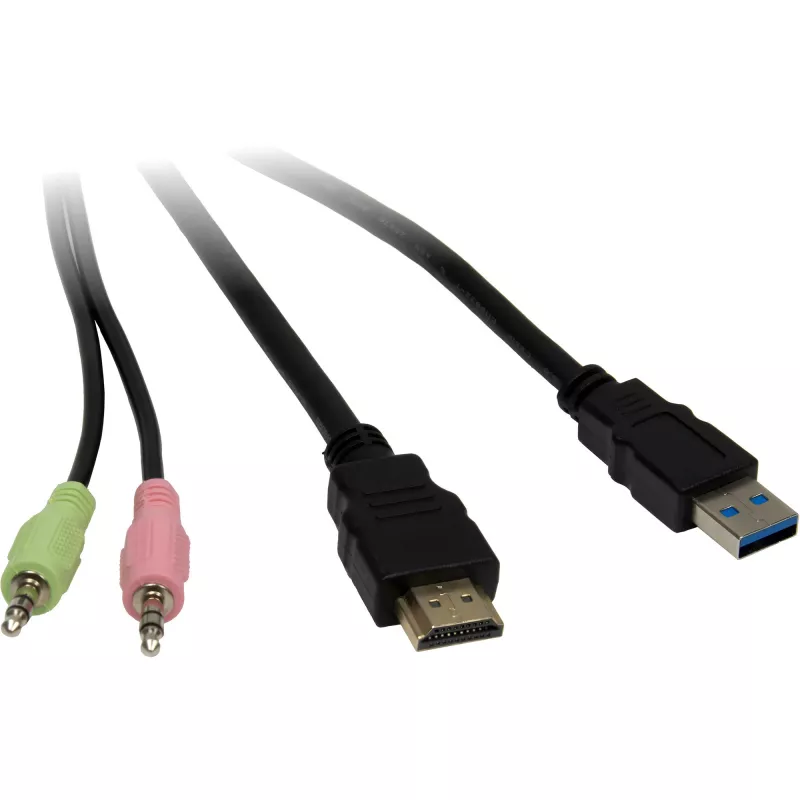 KVM-Switch Inter-Tech IPC AS-41HUS 4 Ports USB