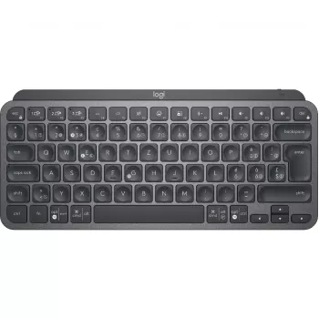 Logitech MX Keys Mini - Tastatur - hintergrundbeleuchtet - Bluetooth - QWERTZ - Schweizer Layout - Graphite (920-010485)