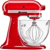 KitchenAid 5KSM5GB Glasrührschüssel für Küchenmaschinen, 4,8 L