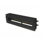 Lanberg AK-VDP103-B 19-Zoll 3U Spannungsverteilerfeld mit DIN-Schiene TS-35, Schwarz