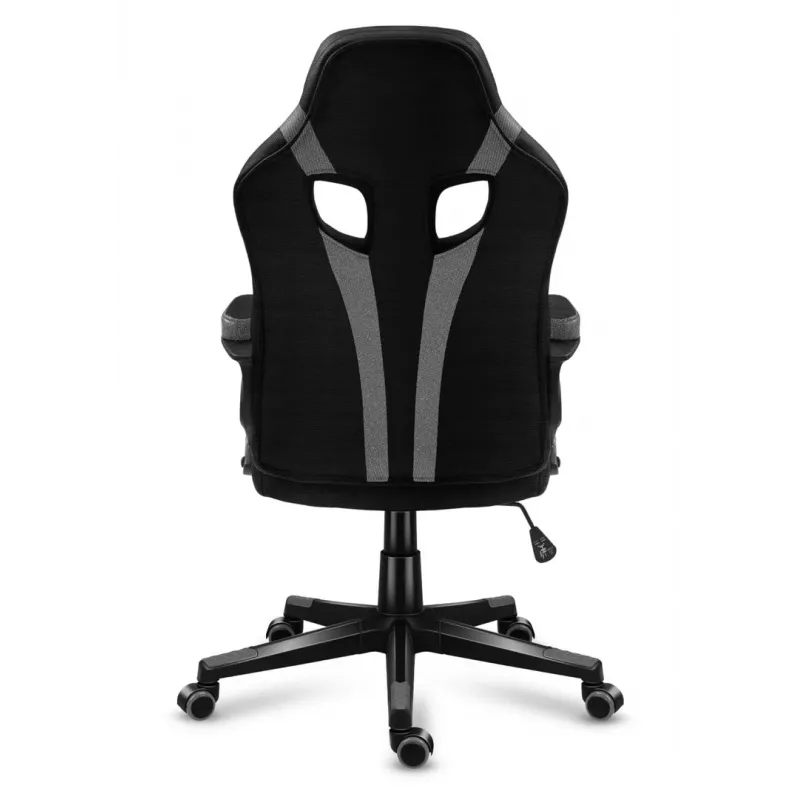Huzaro FORCE 2.5 Grau MESH Gaming-Stuhl, Netzsitz, Schwarz, Grau