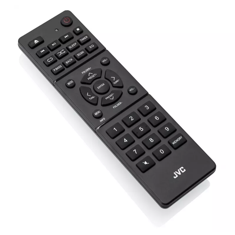 JVC RD-E874B All-in-One-Audiosystem, Internet/DAB+/UKW-Radio, CD, Bluetooth, 20 W, Schwarz