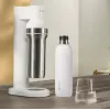 Brita sodaTRIO 1046735 Karbonisiererflasche, Edelstahl, 1 l, weiß
