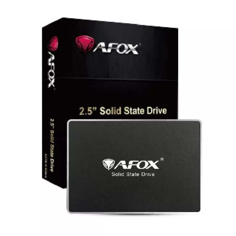 Interne 2,5 Zoll SSD AFOX SD250-2000GN 2 TB SATA III, 560 MB/s Lesen, 520 MB/s Schreiben