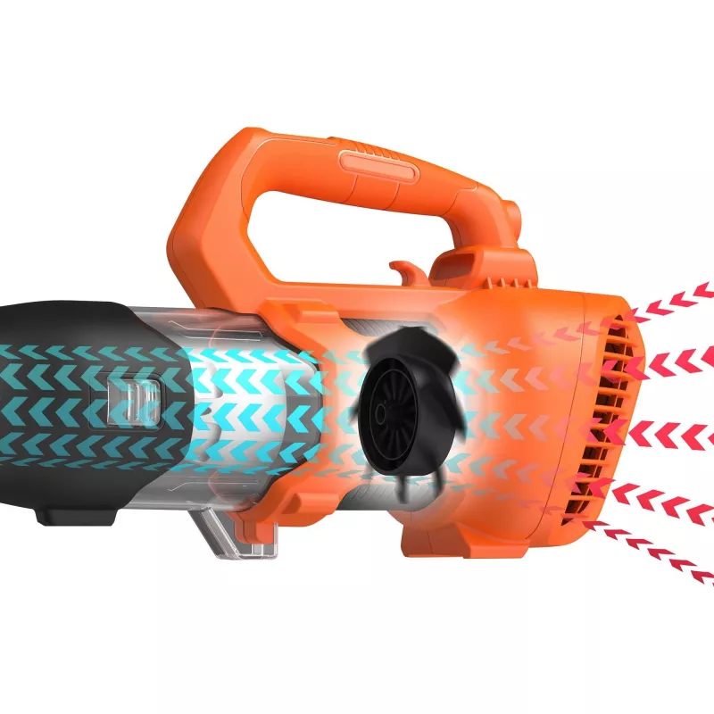 Black & Decker BCBL200B-XJ Akku-Axial-Laubbläser, 18 V, ohne Akku und Ladegerät