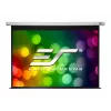 Elite Screens Spectrum Electric120V motorisierte Beamer-Leinwand 120 Zoll (3,05 m) 4:3, sichtbare Fläche 244 x 183 cm, MaxWhite 1,1 Gain, IR-Fernbedienung, weißes Gehäuse