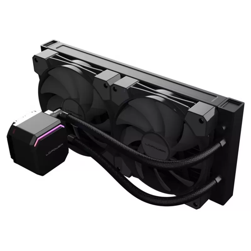All-in-One-Flüssigkeitskühler LC-Power LC-CC-240-B 12 cm Schwarz