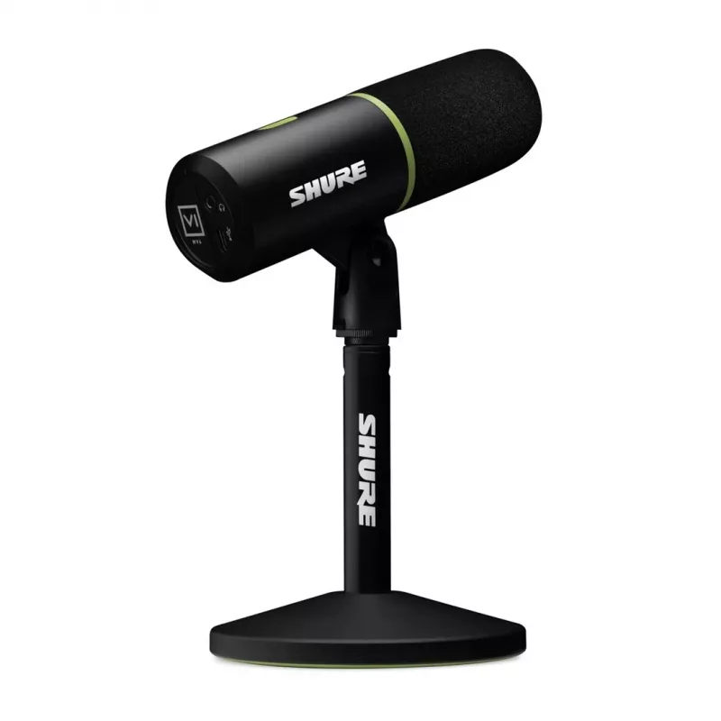 Shure MV6 - USB-C Kardioid-Dynamikmikrofon für Gamer und Streamer