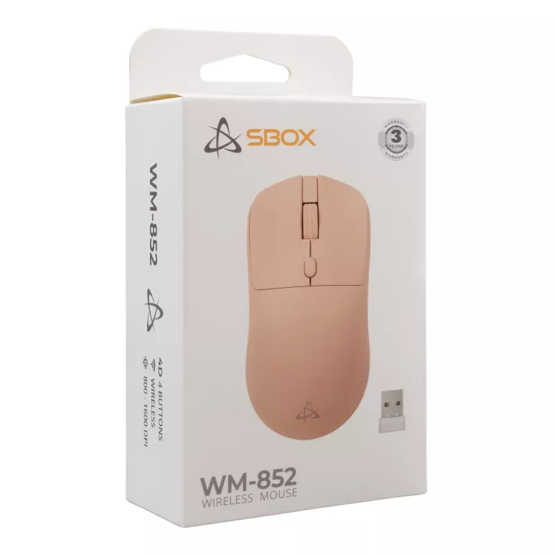 Maus SBOX WM-852 Pink Wireless Interface