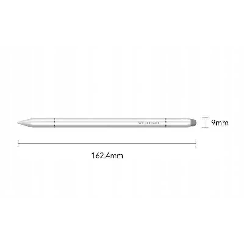 Vention KQLW0 3-in-1 magnetischer Eingabestift, Aluminiumlegierung, Weiß