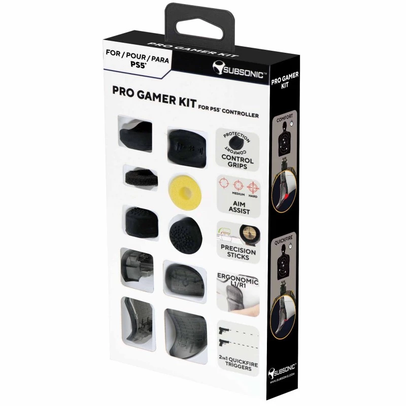Subsonic Pro Gamer Kit für PS5-Controller