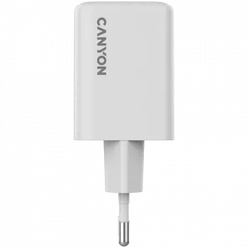 Canyon CU45CC GaN 45-W-Ladegerät 2xPD, Weiß (CNS-CUW45CC)