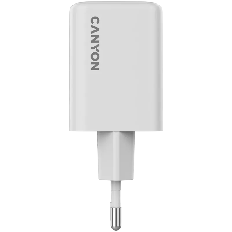 Canyon CU45CC GaN 45-W-Ladegerät 2xPD, Weiß (CNS-CUW45CC)