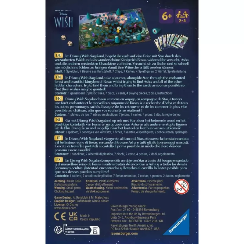 Disney Wish Sagaland, Brettspiel