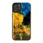 Schutzhülle iKins für Apple iPhone 12 Pro Max — schwarz Cafe Terrace