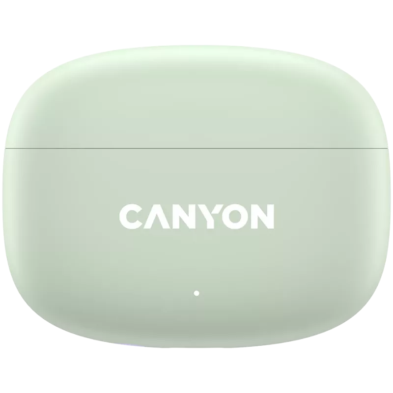 Canyon TWS-9 CNS-TWS9G Kopfhörer – True Wireless – Bluetooth 5.4 – In-Ear – 6h + 30h Akkulaufzeit – USB-C Ladecase – Touch-Steuerung – Grün